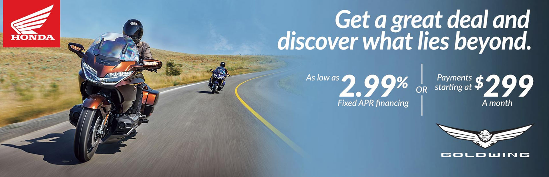 Honda: Gold Wing HFS Financing